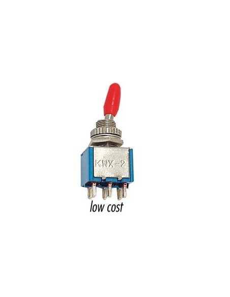 VERTICAL TOGGLE SWITCH DPDT ON-ON - LOW COST