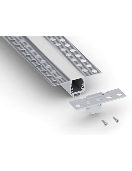 End cap for plaster board profile RSL15 US, without cable hole - 1 pc