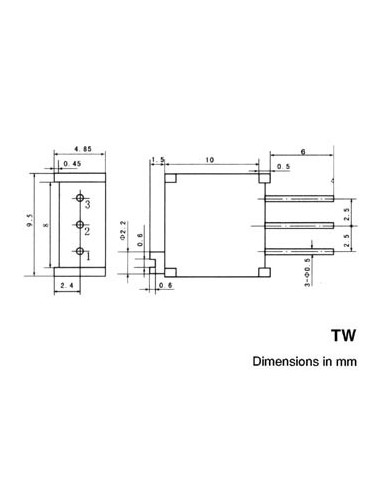 CERMET TRIMMER MULTI-TURN 50K