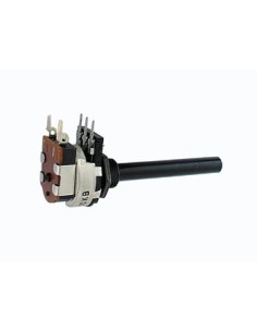 POTMETER MONO LOG 100K WITH SWITCH