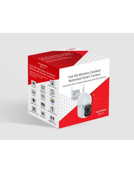 Superior Caméra extérieure sans fil intelligente Full HD SUPICM003
