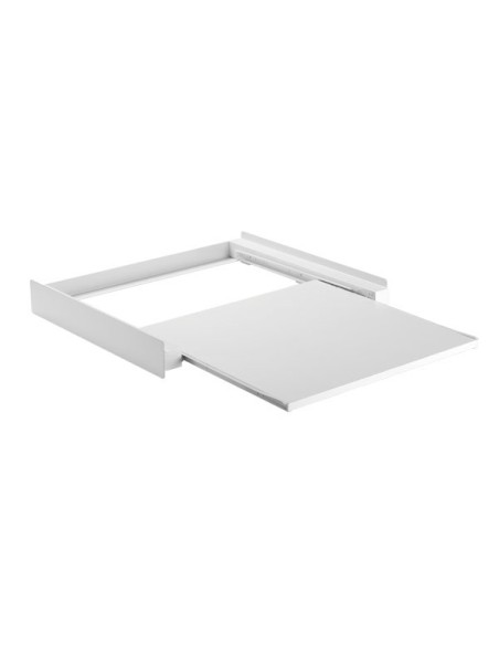 Superior SUPSLW001 Tower Pro - Washing machine and tumble dryer stacking rack with removable shelf