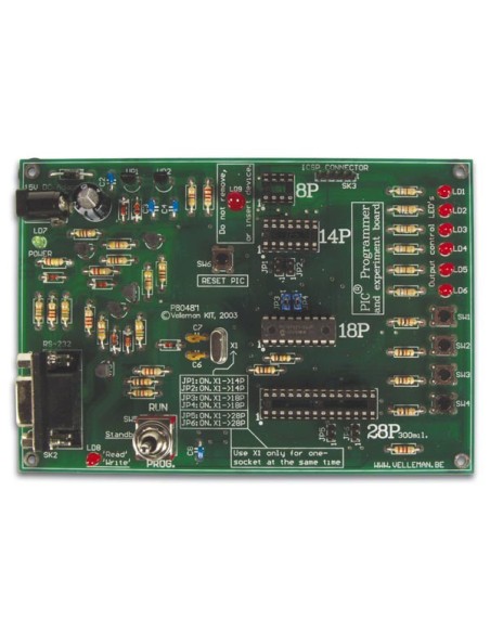 PIC PROGRAMMER & EXPERIMENT BOARD