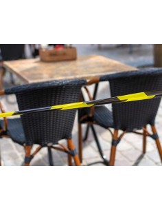 Black/yellow safety tape - 500 m - reel 2