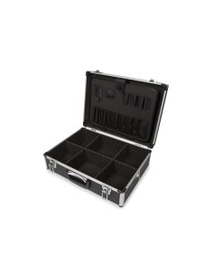 Valise à Outils en Aluminium - 455 x 330 x 152 mm - Noir 2