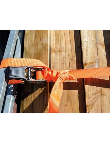 RATCHET TIE-DOWN 500 kg - 25 mm x 5 m - 2 pcs