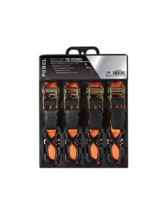RATCHET TIE-DOWN 500 kg - 25 mm x 5 m - 4 pcs 2