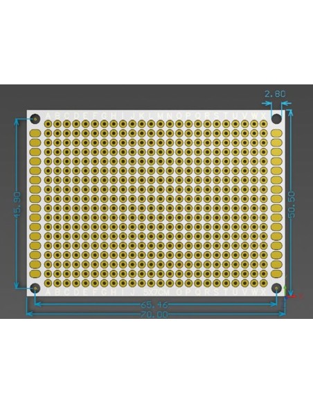 SET UNIVERSELE PROTOTYPING PCB-BOARDS