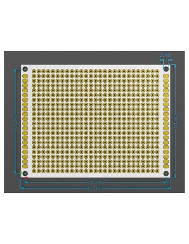 SET UNIVERSELE PROTOTYPING PCB-BOARDS