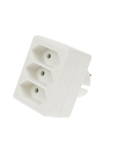 3-FACH-STECKDOSEN-VERTEILER - FÜR EURO-STECKER