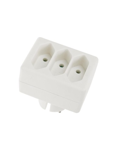 3-FACH-STECKDOSEN-VERTEILER - FÜR EURO-STECKER