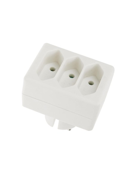 3-FACH-STECKDOSEN-VERTEILER - FÜR EURO-STECKER