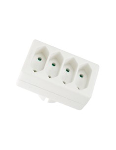 4-FACH-STECKDOSEN-VERTEILER - FÜR EURO-STECKER 2