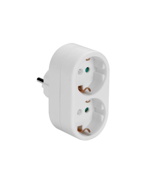 FICHE MULTIPLE - 2 PRISES - SCHUKO