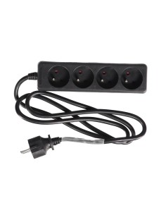BLOC MULTIPRISES 4 PRISES AVEC GAINE RÉTRACTILE - 3G1.5 -... 2