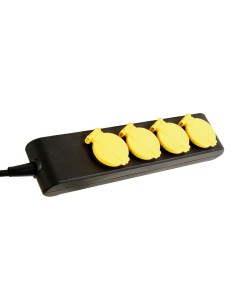 BLOC MULTIPRISE - 4 PRISES - IP44 - TERRE FRANÇAISE 2