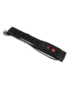 6-WAY SOCKET-OUTLET WITH OVERLOAD & SURGE PROTECTION -...
