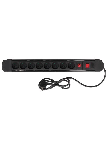 8-WAY SOCKET-OUTLET WITH OVERLOAD PROTECTION -...