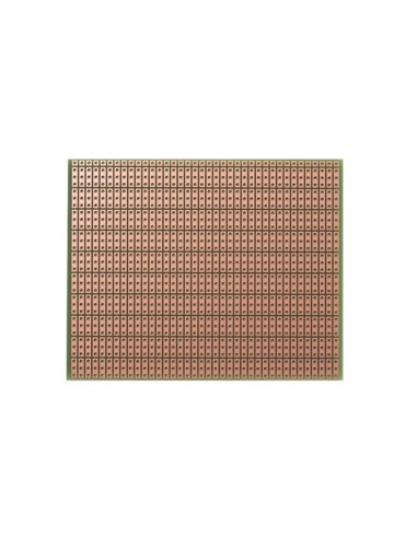 EUROCARD PASTILLE 3 TROUS - 100 x 80 mm - FR-4 (1pc/bl)