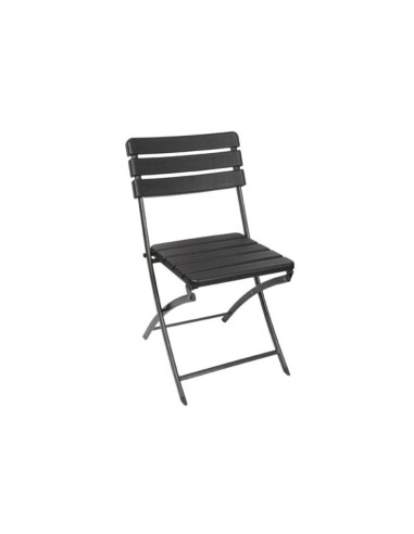 FOLDING CHAIR WITH WOODEN PATTERN