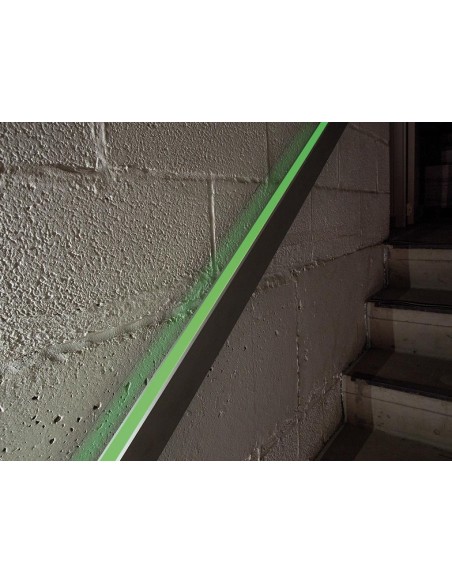 Glow in the dark tape 1,5cm x 10m - Groen