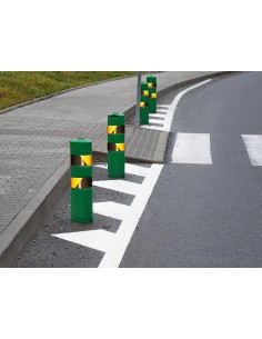 Honingraat reflecterende tape 5cm x 5m - Zwart/Geel 2