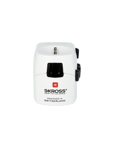Wereldreisadapter met geaarde stekkers 7 A 2