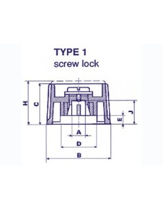 KNOP (GRIJS 15mm/6mm) 2