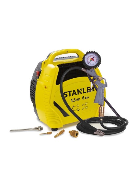 Kompressor - Ölfrei - Kompakt - 1.5 hp / 8 bar