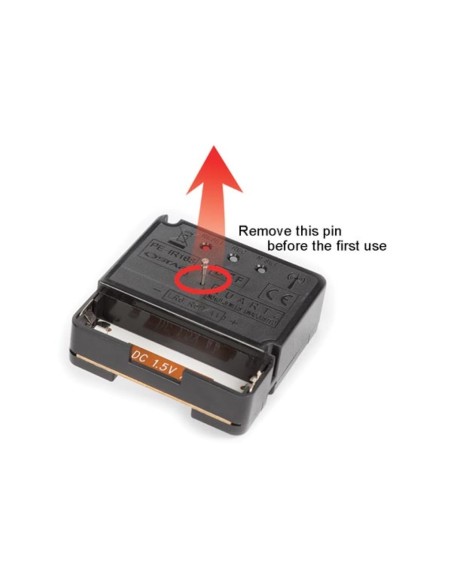 QUARTZ CLOCK MECHANISM WITH DCF