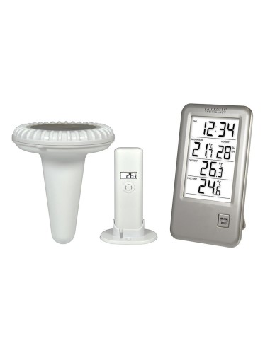 LA CROSSE - BUITEN- EN ZWEMBADTHERMOMETER