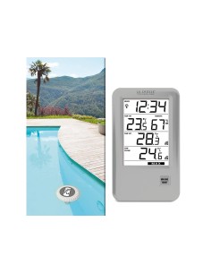 LA CROSSE - BUITEN- EN ZWEMBADTHERMOMETER 2