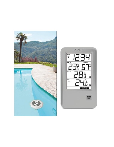 LA CROSSE - POOL- UND AUSSENTHERMOMETER