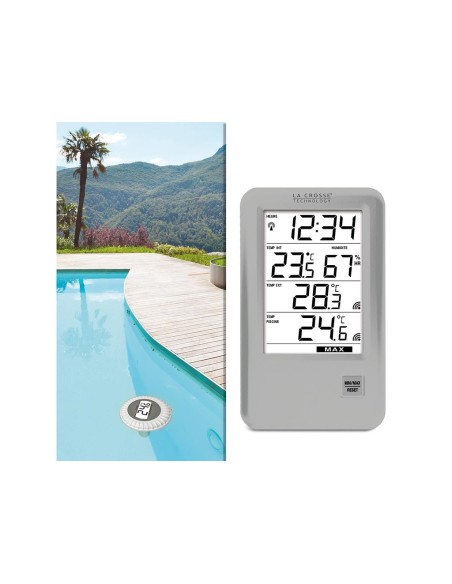 LA CROSSE - POOL- UND AUSSENTHERMOMETER