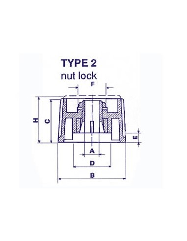 BOUTON  (GRIS 21mm/6.35mm)
