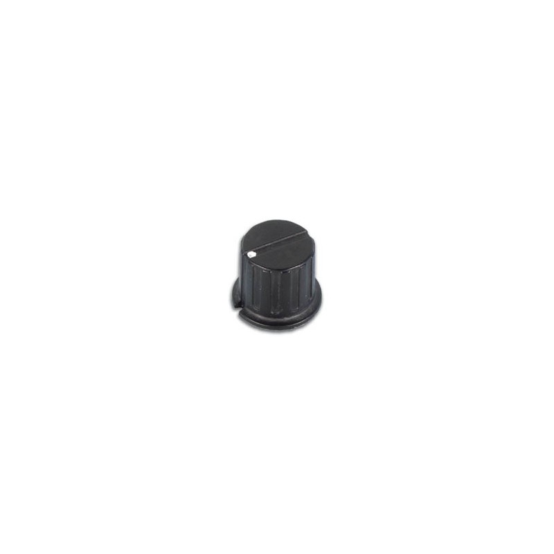 BUTTON (BLACK WITH WHITE POINT 24.5mm/6mm)