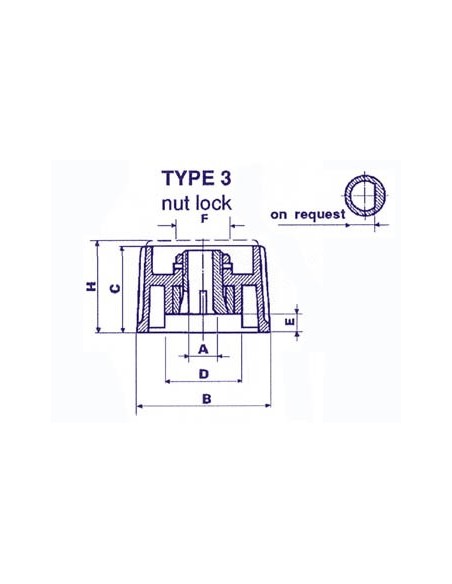 BOUTON (GRIS 36mm/6mm) 3 PINCES