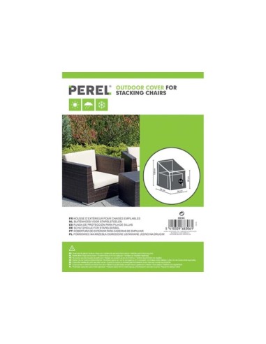 Buitenhoes voor stapelstoelen - 66 cm