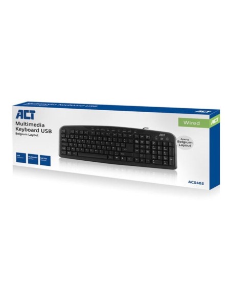 Multimedia Keyboard - USB - BE layout