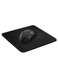 Mouse Pad - Black leather look 2