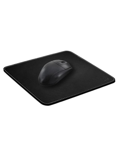 Mouse Pad - Black leather look