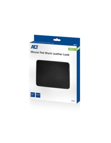 Tapis de souris - Cuir noir