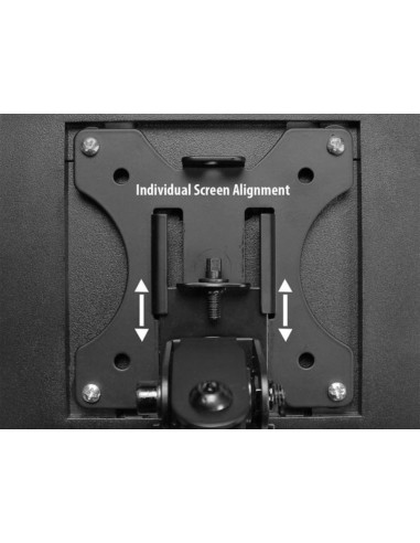 Viervoudige monitorarm - Max. 4 schermen - 10"...