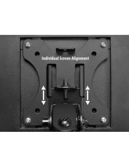 Vierfach-Monitorarm - Max. 4 Bildschirme - 10" bis zu 32 " - 8kg