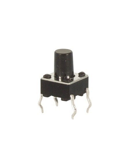 DRUCKKNOPFSCHALTER 6 x 6mm HÖHE : 9.5mm