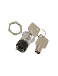 KEY SWITCH 2P ON-OFF (DPST)