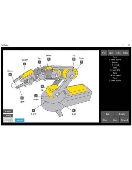 USB-INTERFACE VOOR ROBOTARM KSR10