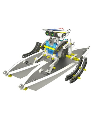 EDUCATIEVE ROBOTKIT OP ZONNE-ENERGIE - 14-IN-1