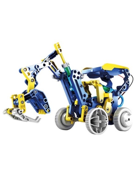 SOLAR- UND HYDRAULIK-ROBOTER-BAUSATZ - 12-in-1