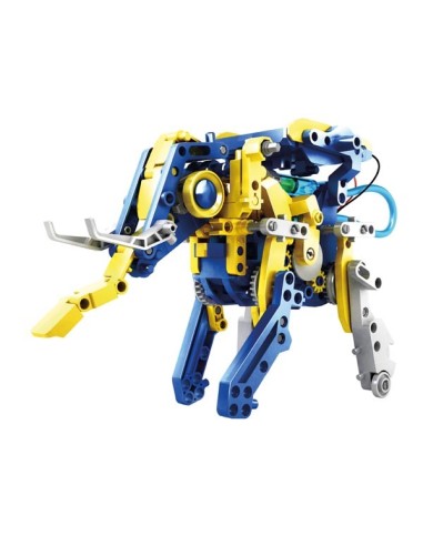 SOLAR- UND HYDRAULIK-ROBOTER-BAUSATZ - 12-in-1